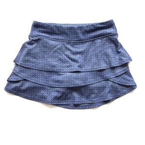 Athleta Girl Swing Skirt- Blue Dot
